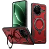 Coque arrière Phonesta MagLock Armor anneau et MagSafe pour Xiaomi Poco F7 Pro/F7 Ultra - Rouge 0