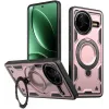 Coque arrière Phonesta MagLock Armor anneau et MagSafe pour Xiaomi Poco F7 Pro/F7 Ultra - Or rose 0