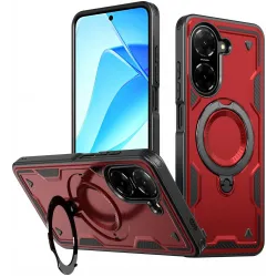 Coque arrière Phonesta MagLock Armor anneau et MagSafe pour Xiaomi Redmi A5 171.7mm - Rouge