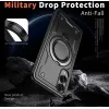 Coque arrière Phonesta MagLock Armor anneau et MagSafe pour Samsung Galaxy S25 Edge - Noir 3