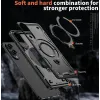 Coque arrière Phonesta MagLock Armor anneau et MagSafe pour Samsung Galaxy S25 Edge - Noir 4