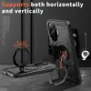 Coque arrière Phonesta MagLock Armor anneau et MagSafe pour Xiaomi Poco F7 - Noir 1