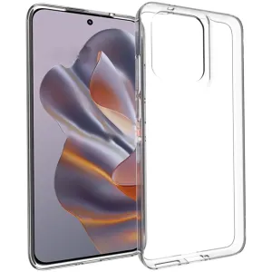 Coque arrière en silicone Phonesta Pure Clear pour Motorola Edge 60 Neo/Edge 50 Neo / ThinkPhone 25 - Transparent