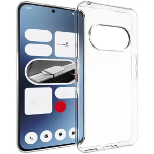 Coque arrière en silicone Phonesta Pure Clear pour Nothing Phone (3a) - Transparent