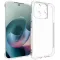 Coque arrière en silicone Phonesta Pure Shockproof pour Motorola Moto G67/G77 - Transparent