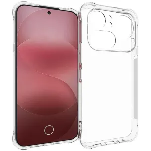 Coque arrière en silicone Phonesta Pure Shockproof pour Nothing Phone (4a) Pro - Transparent