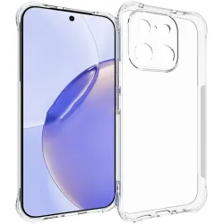 Coque arrière en silicone Phonesta Pure Shockproof pour Realme 16 Pro - Transparent