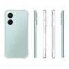 Coque arrière en silicone Phonesta Pure Shockproof pour Xiaomi Poco X8 Pro - Transparent 5
