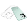 Coque arrière en silicone Phonesta Pure Shockproof pour OnePlus Nord 6 - Transparent 3