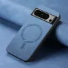 Coque arrière Phonesta Retro Vegan Leather MagSafe pour Google Pixel 9 Pro XL - Bleu 2