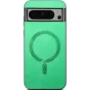 Coque arrière Phonesta Retro Vegan Leather MagSafe pour Google Pixel 9 Pro XL - Vert 3