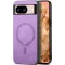 Coque arrière Phonesta Retro Vegan Leather MagSafe pour Google Pixel 9 / 9 Pro - Violet