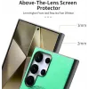 Coque arrière Phonesta Retro Vegan Leather MagSafe pour Samsung Galaxy S25 Ultra - Vert 9