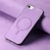 Coque arrière Phonesta Retro Vegan Leather MagSafe pour Apple iPhone 17e/16e - Violet 3
