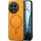 Coque arrière Phonesta Retro Vegan Leather MagSafe pour OnePlus 13R - Orange