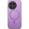 Coque arrière Phonesta Retro Vegan Leather MagSafe pour OnePlus 13R - Violet 2
