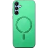 Coque arrière Phonesta Retro Vegan Leather MagSafe pour Samsung Galaxy A16 - Vert 2