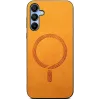 Coque arrière Phonesta Retro Vegan Leather MagSafe pour Samsung Galaxy A16 - Orange 2