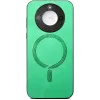Coque arrière Phonesta Retro Vegan Leather MagSafe pour HONOR Magic7 Pro - Vert 2