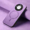 Coque arrière Phonesta Retro Vegan Leather MagSafe pour HONOR Magic7 Pro - Violet 4