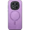Coque arrière Phonesta Retro Vegan Leather MagSafe pour Xiaomi Redmi Note 14 Pro 5G / Xiaomi Poco X7 - Violet 2