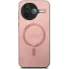 Coque arrière Phonesta Retro Vegan Leather MagSafe pour Xiaomi Poco F7 Pro - Rose 2