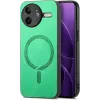 Coque arrière Phonesta Retro Vegan Leather MagSafe pour Xiaomi Poco F7 Ultra - Vert 0