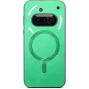 Coque arrière Phonesta Retro Vegan Leather MagSafe pour Nothing Phone (3a) - Vert 2