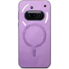 Coque arrière Phonesta Retro Vegan Leather MagSafe pour Nothing Phone (3a) - Violet 2