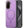 Coque arrière Phonesta Retro Vegan Leather MagSafe pour Xiaomi Redmi A5 171.7mm - Violet