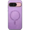Coque arrière Phonesta Retro Vegan Leather MagSafe pour Google Pixel 10 / 10 Pro - Violet 2