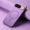 Coque arrière Phonesta Retro Vegan Leather MagSafe pour Google Pixel 10 / 10 Pro - Violet 4
