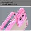 Coque arrière Phonesta Shockproof Armor pour Motorola Moto G55 - Rose 6