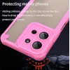Coque arrière Phonesta Shockproof Armor pour Motorola Moto G75 - Rose 4