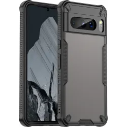 Coque arrière Phonesta Shockproof Armor pour Google Pixel 8 Pro - Noir