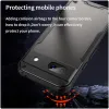Coque arrière Phonesta Shockproof Armor pour Google Pixel 8a - Noir 4