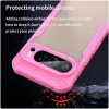 Coque arrière Phonesta Shockproof Armor pour Google Pixel 9 Pro - Rose 4