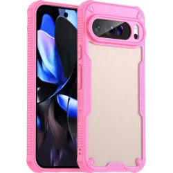 Coque arrière Phonesta Shockproof Armor pour Google Pixel 9 Pro XL - Rose