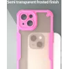 Coque arrière Phonesta Shockproof Armor pour Apple iPhone 15 - Rose 5