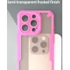 Coque arrière Phonesta Shockproof Armor pour Apple iPhone 15 Pro - Rose 5