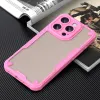 Coque arrière Phonesta Shockproof Armor pour Apple iPhone 15 Pro - Rose 7