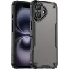 Coque arrière Phonesta Shockproof Armor pour Apple iPhone 16 - Noir