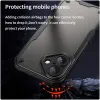 Coque arrière Phonesta Shockproof Armor pour Apple iPhone 16 - Noir 4