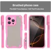 Coque arrière Phonesta Shockproof Armor pour Apple iPhone 16 Pro - Rose 2