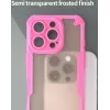 Coque arrière Phonesta Shockproof Armor pour Apple iPhone 16 Pro Max - Rose 5