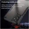 Coque arrière Phonesta Shockproof Armor pour Samsung Galaxy A16 - Noir 4