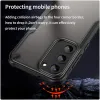 Coque arrière Phonesta Shockproof Armor pour Samsung Galaxy S23 - Noir 4