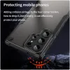 Coque arrière Phonesta Shockproof Armor pour Samsung Galaxy S23 Ultra - Noir 4