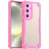 Coque arrière Phonesta Shockproof Armor pour Samsung Galaxy S25/S24 - Rose