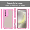 Coque arrière Phonesta Shockproof Armor pour Samsung Galaxy S25/S24 - Rose 2